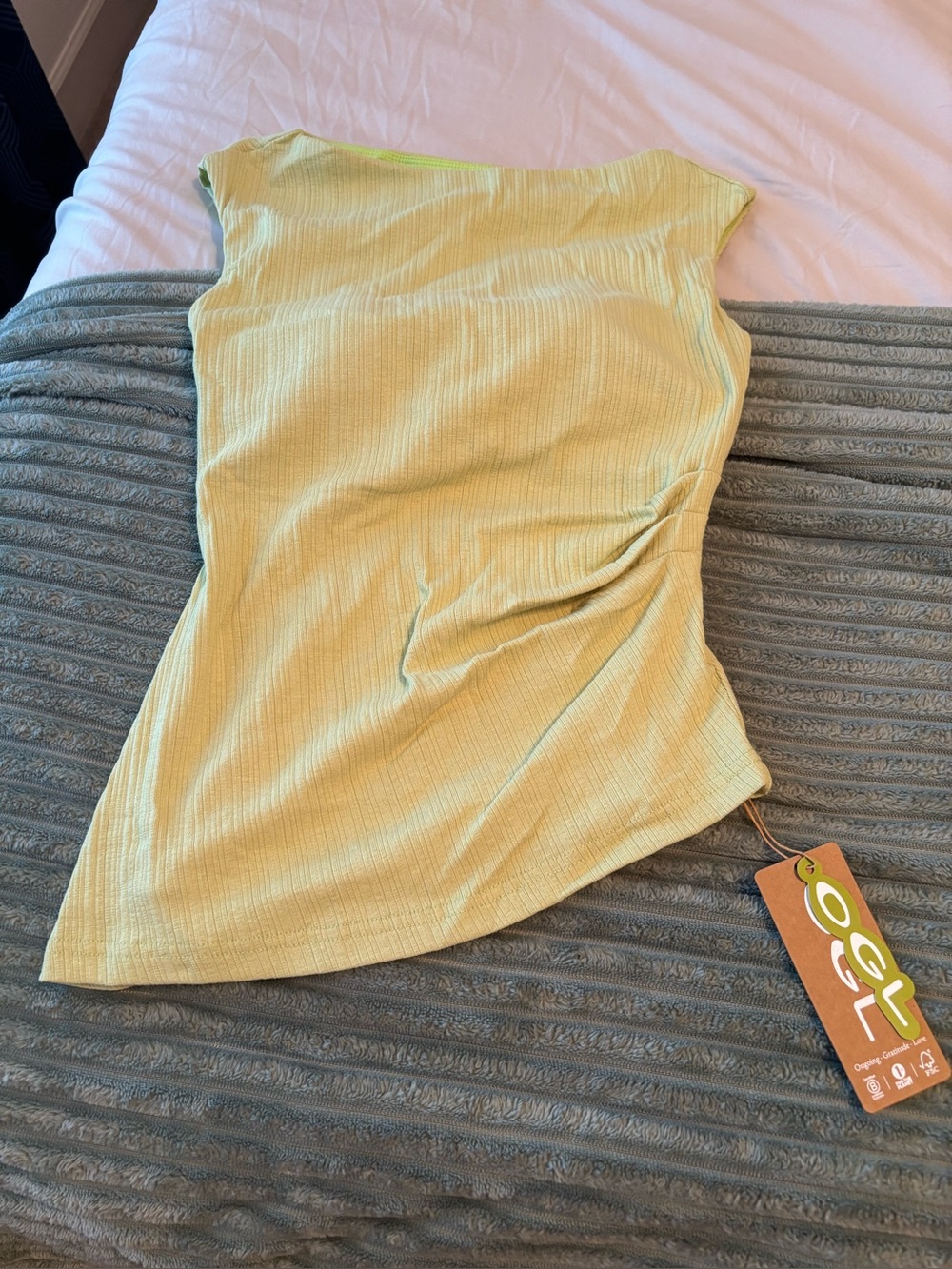 OGL Move Bra Tops Bamboo Green Small